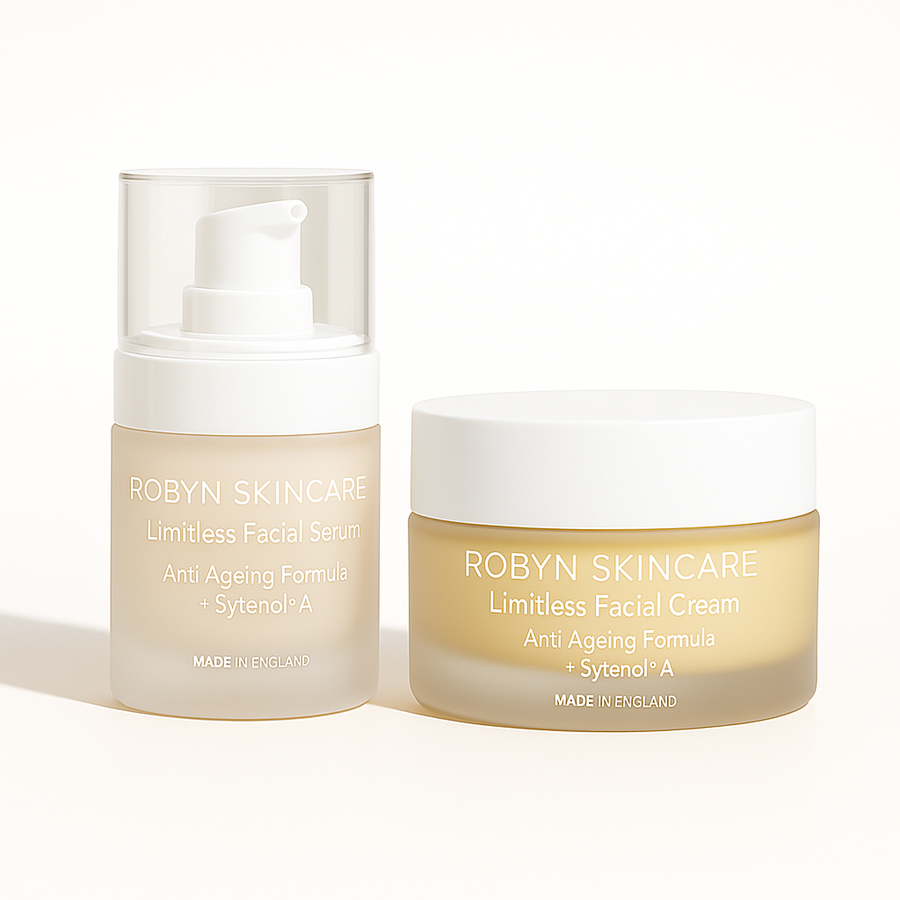 Start-Out Set | Bakuchiol Natural Skincare Set | Facial Serum and Cream